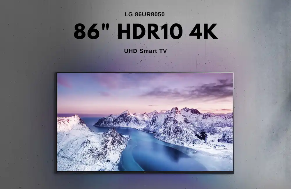 LG 86UR8050 86" HDR10 4K UHD Smart TV