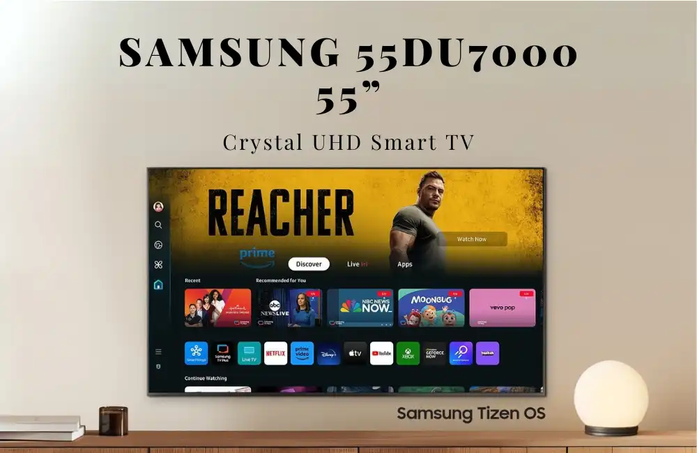 Samsung 55DU7000 55” Crystal UHD Smart TV